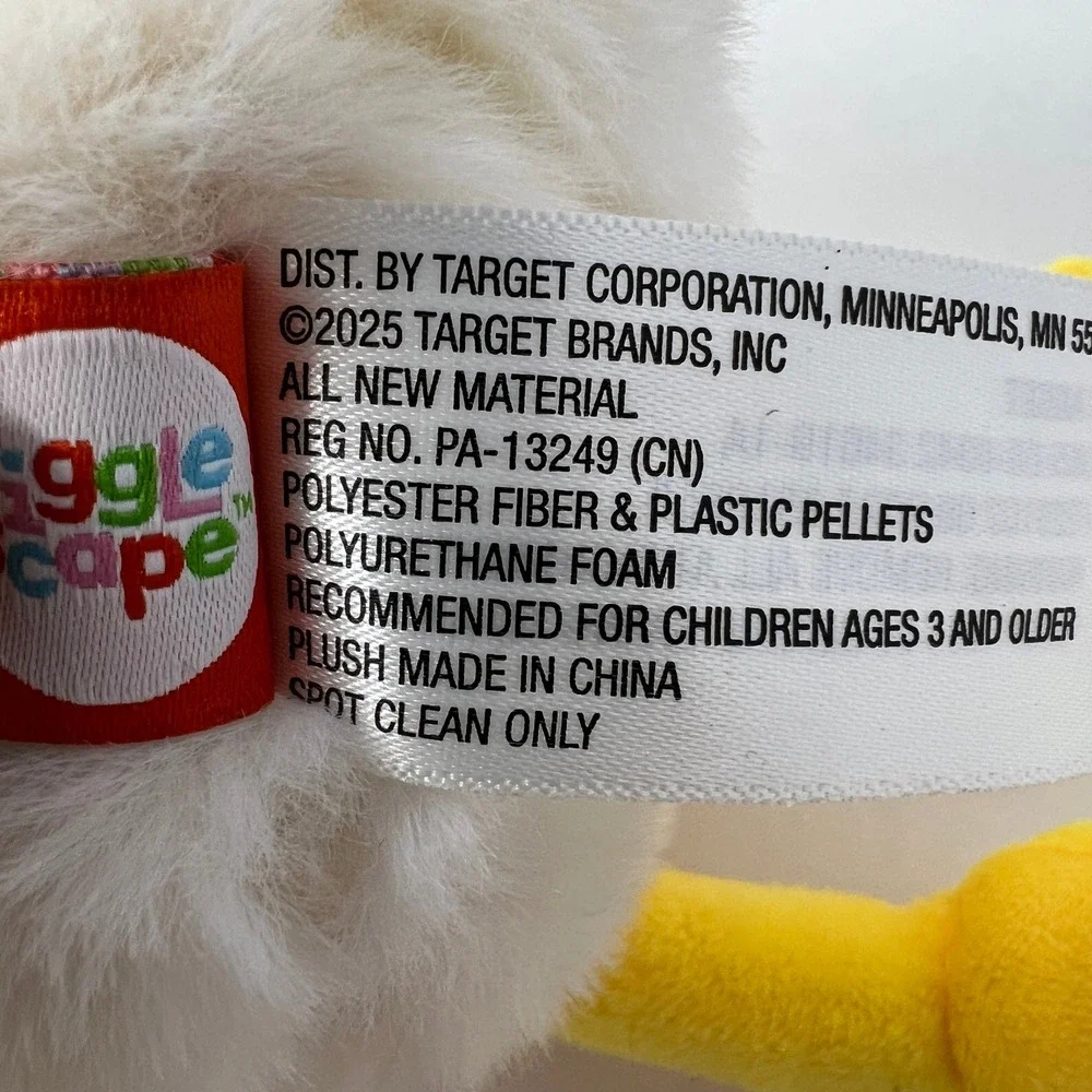 Gigglescape Chicken Plush 7 Inch Soft Beanie Stuffed Animal nursery toy 2025